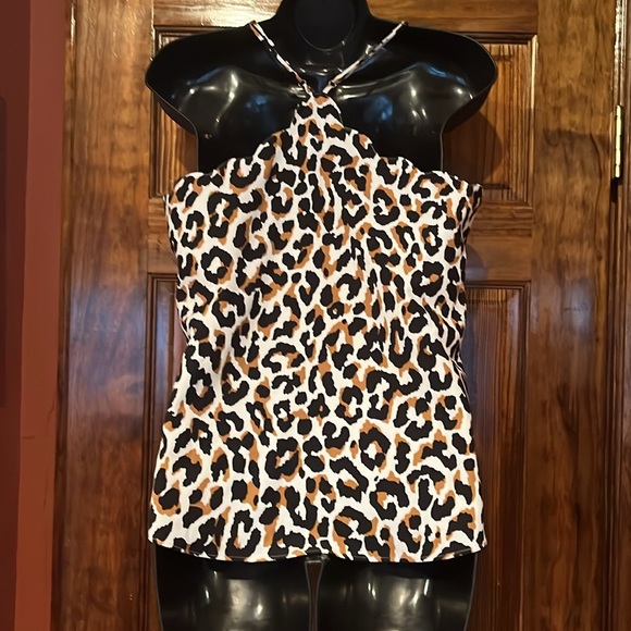 J Crew Leopard Print Racerback Cami - Picture 3 of 7